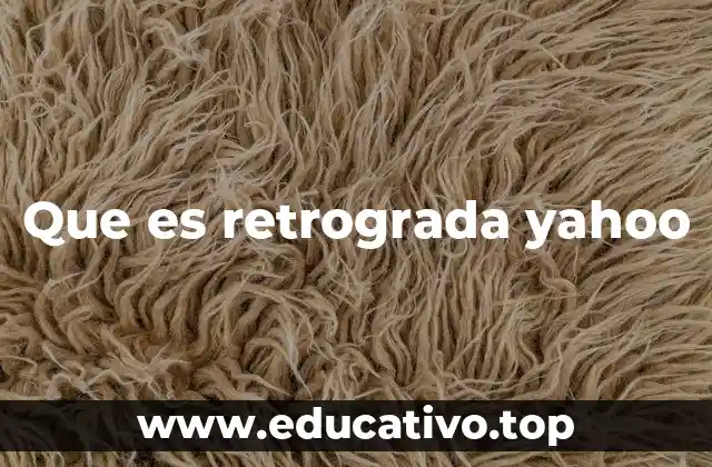 El fenómeno de la retrogradación planetaria