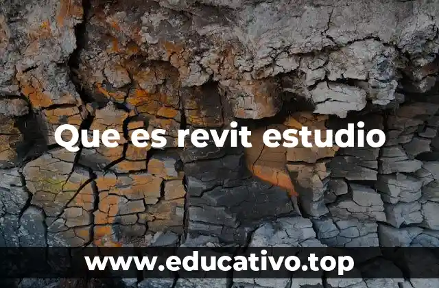 Que es revit estudio