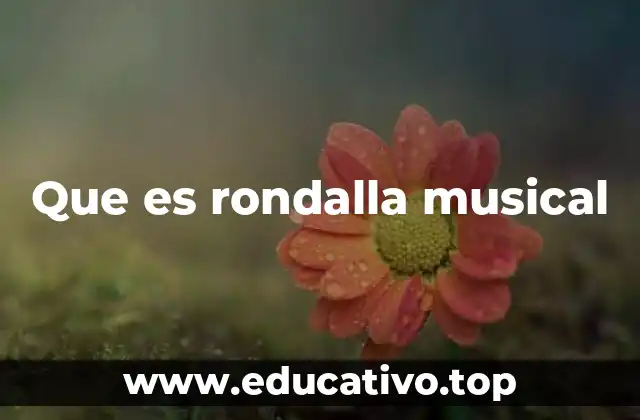 Que es rondalla musical