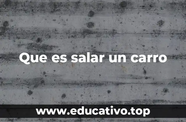 El impacto del salado en la seguridad vial