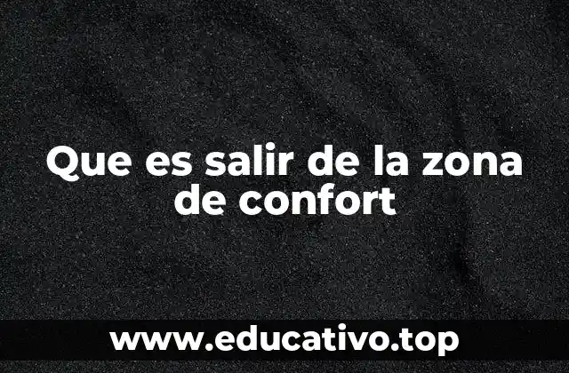 El impacto psicológico de abandonar la comodidad