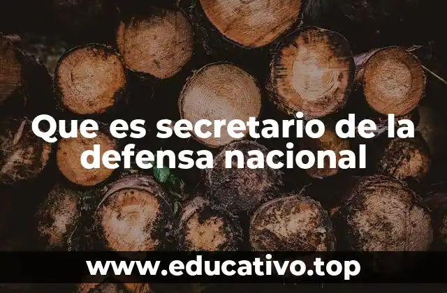 El rol del secretario de defensa en la estructura gubernamental