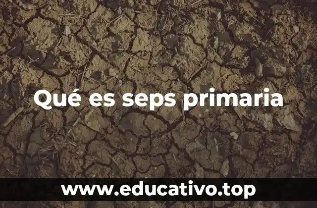 Qué es seps primaria