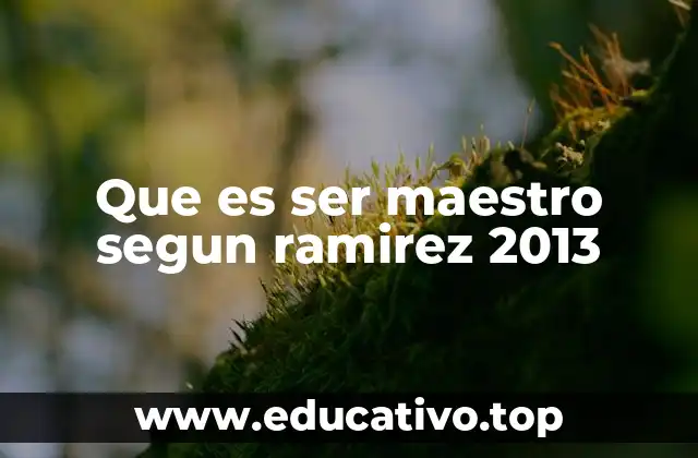 El maestro como constructor de conocimiento en la educación actual