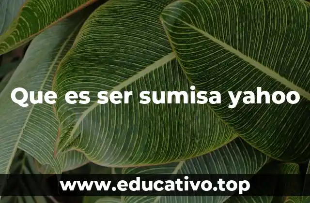 La sumisión como parte de una dinámica emocional