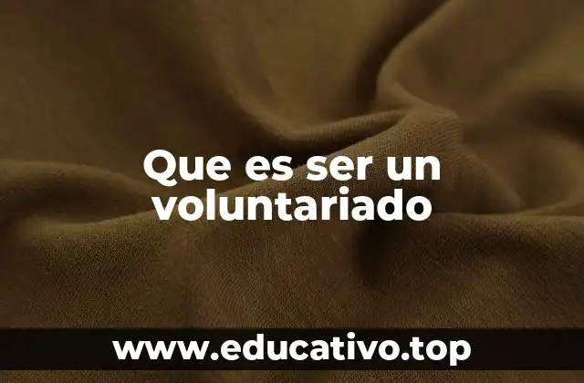 La importancia de la participación ciudadana en el voluntariado