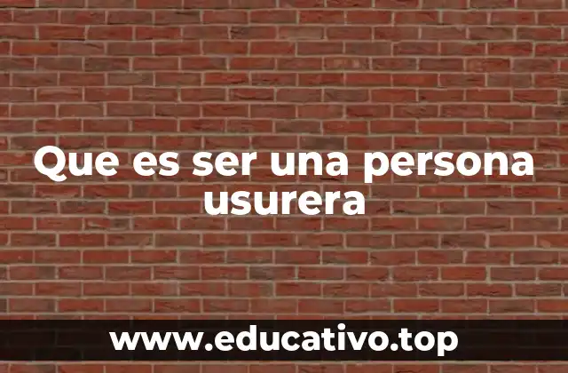 El impacto social y económico de las prácticas usurarias