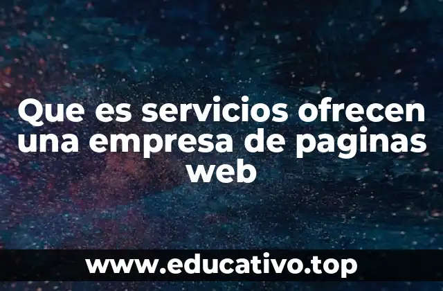 Cómo las empresas de páginas web pueden transformar tu negocio en línea