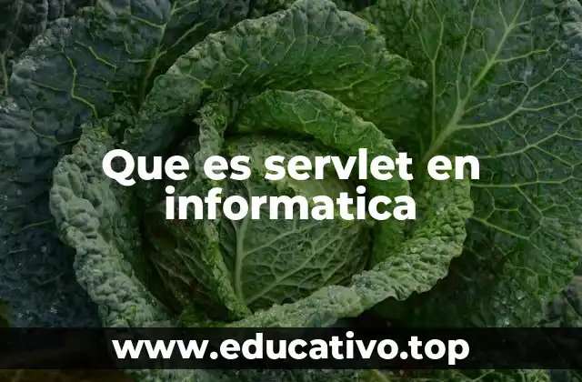 Cómo funciona un servlet