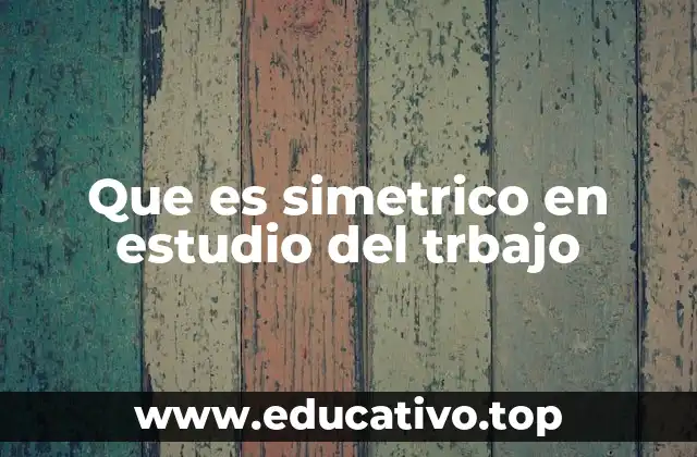 El equilibrio en las relaciones laborales como base de la simetría