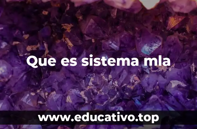Que es sistema mla