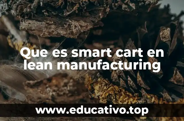 Que es smart cart en lean manufacturing