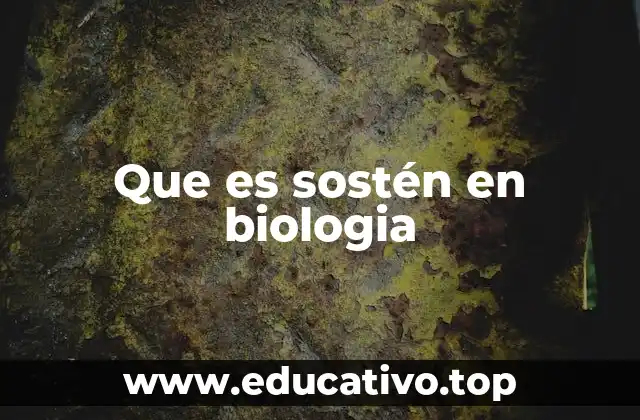 Cómo el sostén estructural define la morfología de los organismos