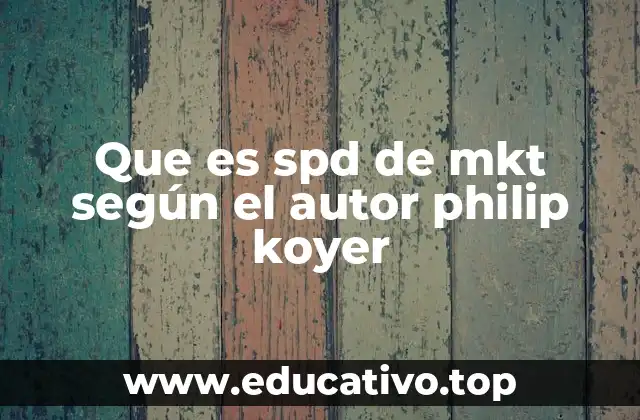 Cómo el SPD se relaciona con el marketing estratégico