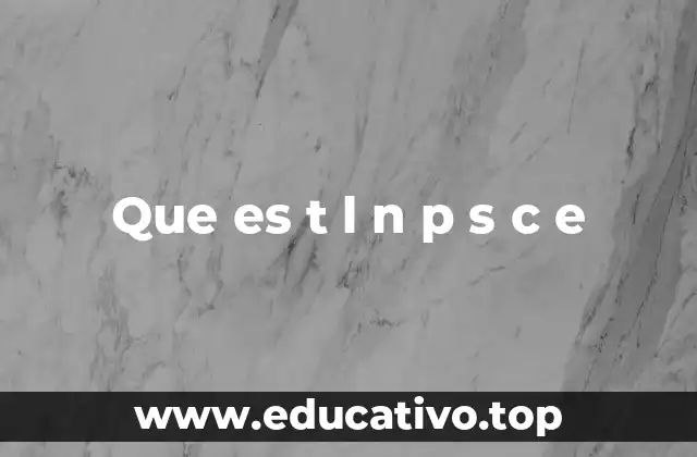 Que es t l n p s c e