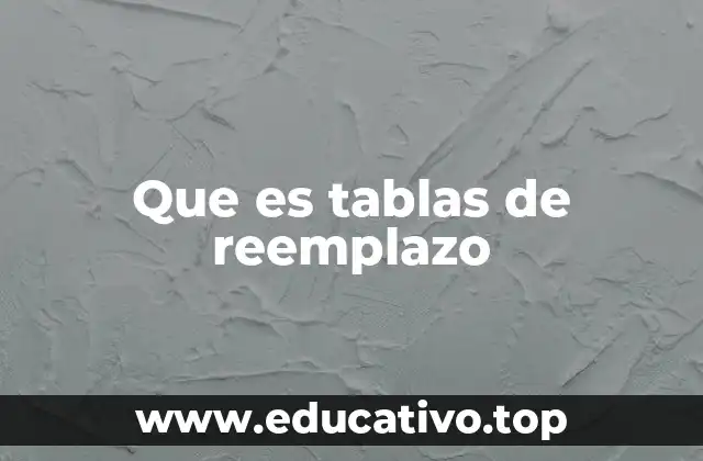 El uso de tablas de reemplazo en la edición y traducción de textos
