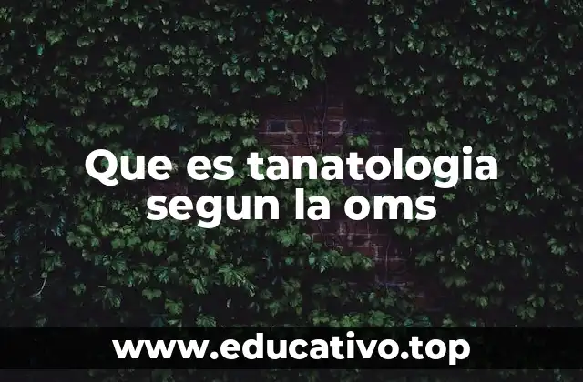 La tanatología desde una perspectiva integral