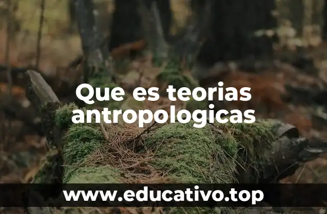 Las bases conceptuales de la antropología moderna