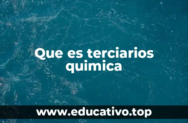 La importancia de los carbonos terciarios en la química orgánica