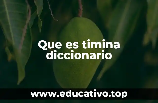 La estructura molecular y función de la timina