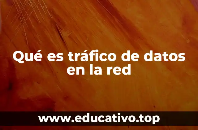 Qué es tráfico de datos en la red