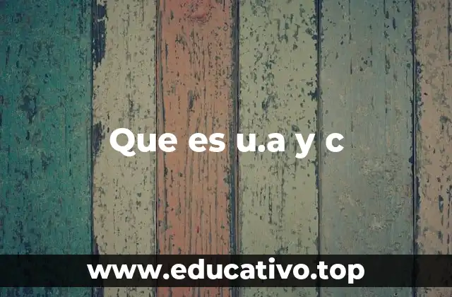 Aplicaciones de u.a. y c en ciencia y tecnología