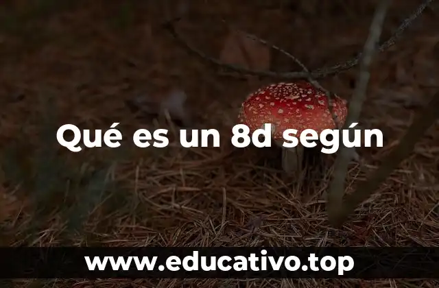 Qué es un 8d según