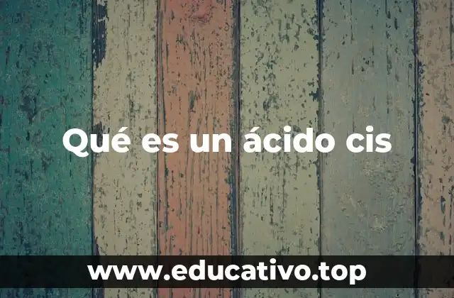 La importancia de la geometría en los ácidos grasos