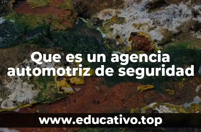 El papel de las agencias de seguridad en el mantenimiento vehicular