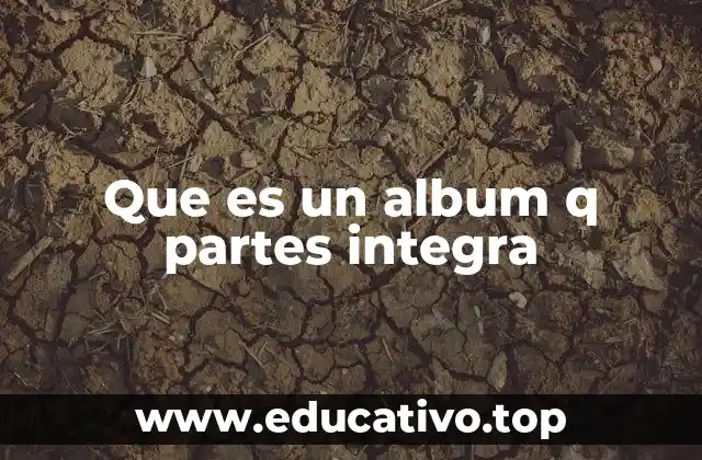 Que es un album q partes integra