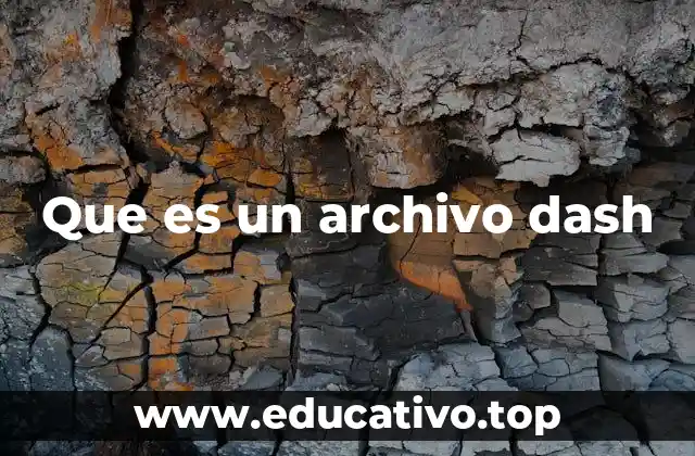 Que es un archivo dash