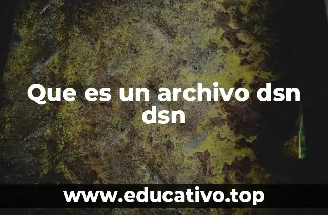 La importancia de los archivos DSN en la gestión de bases de datos