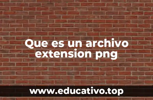 Que es un archivo extension png