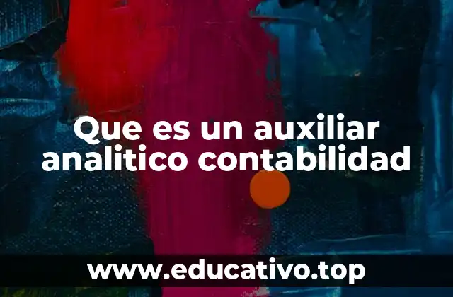 La importancia del auxiliar analítico en el control financiero