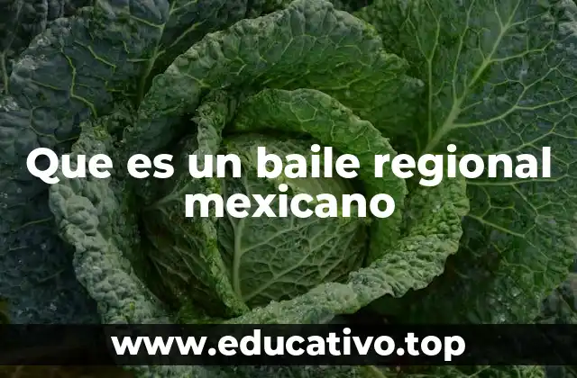 Que es un baile regional mexicano