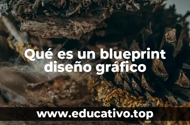 Qué es un blueprint diseño gráfico