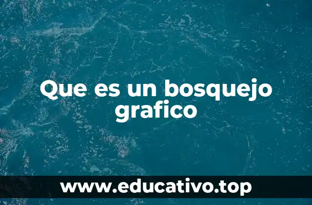 Que es un bosquejo grafico