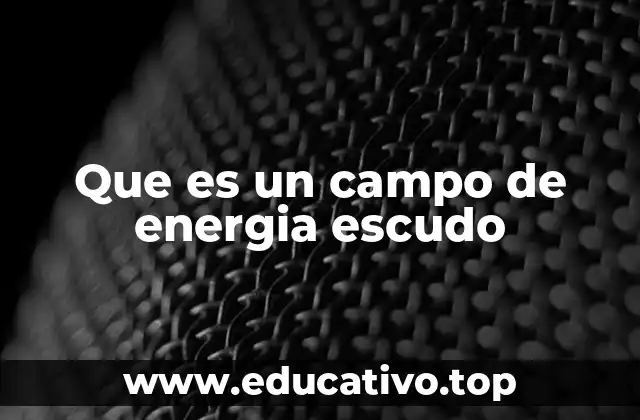 Que es un campo de energia escudo