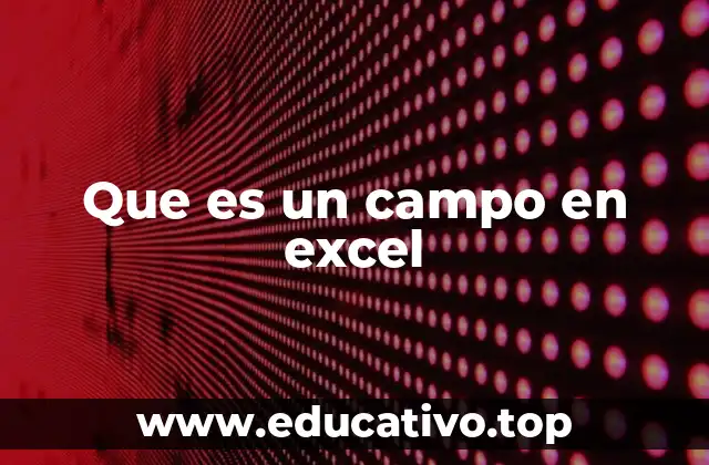 La importancia de los campos en el manejo de datos estructurados