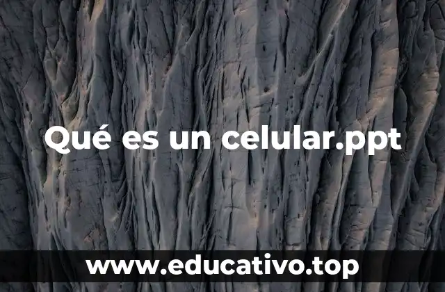 Qué es un celular.ppt
