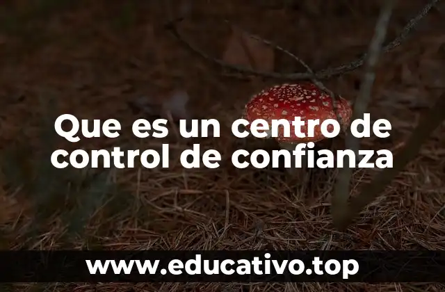 Que es un centro de control de confianza
