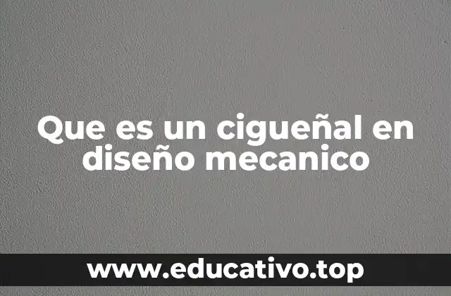 Que es un cigueñal en diseño mecanico