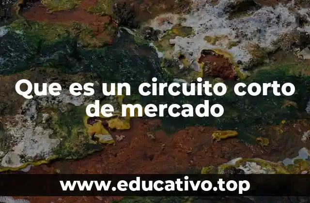 Que es un circuito corto de mercado