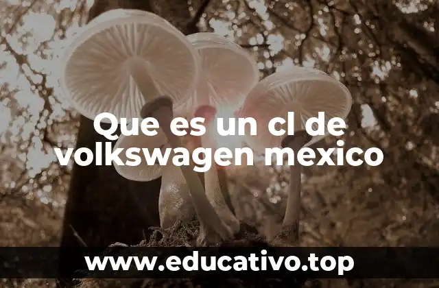 Que es un cl de volkswagen mexico
