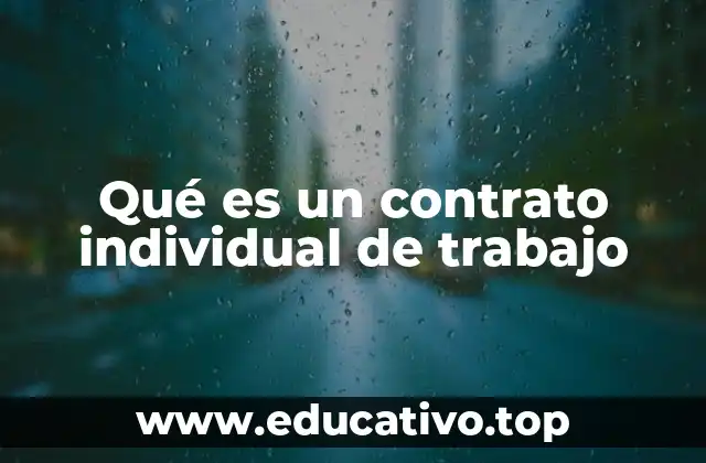 La base legal de la relación laboral