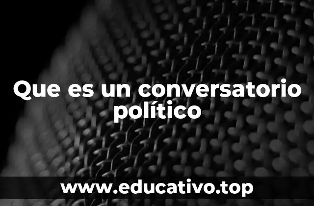El rol de los conversatorios políticos en la sociedad actual