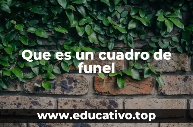 Que es un cuadro de funel
