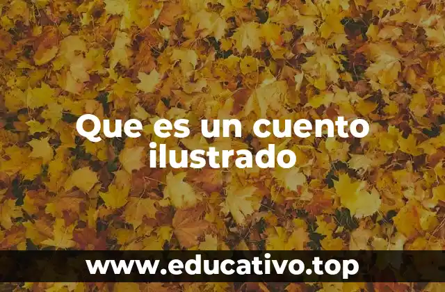Que es un cuento ilustrado