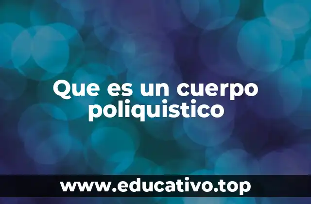 Que es un cuerpo poliquistico