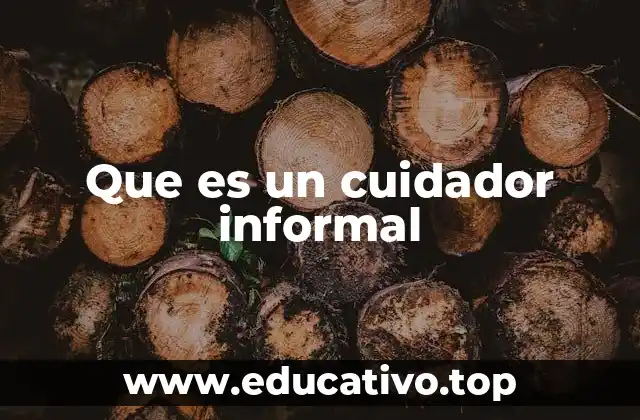 El rol del cuidador en la sociedad moderna